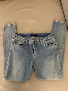 Hudson Jeans Light Wash High-Rise Skinny Jeans - Women